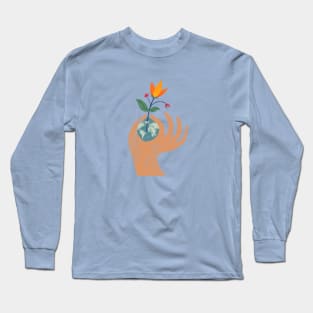 It's in our Hands - Protect our Planet Long Sleeve T-Shirt